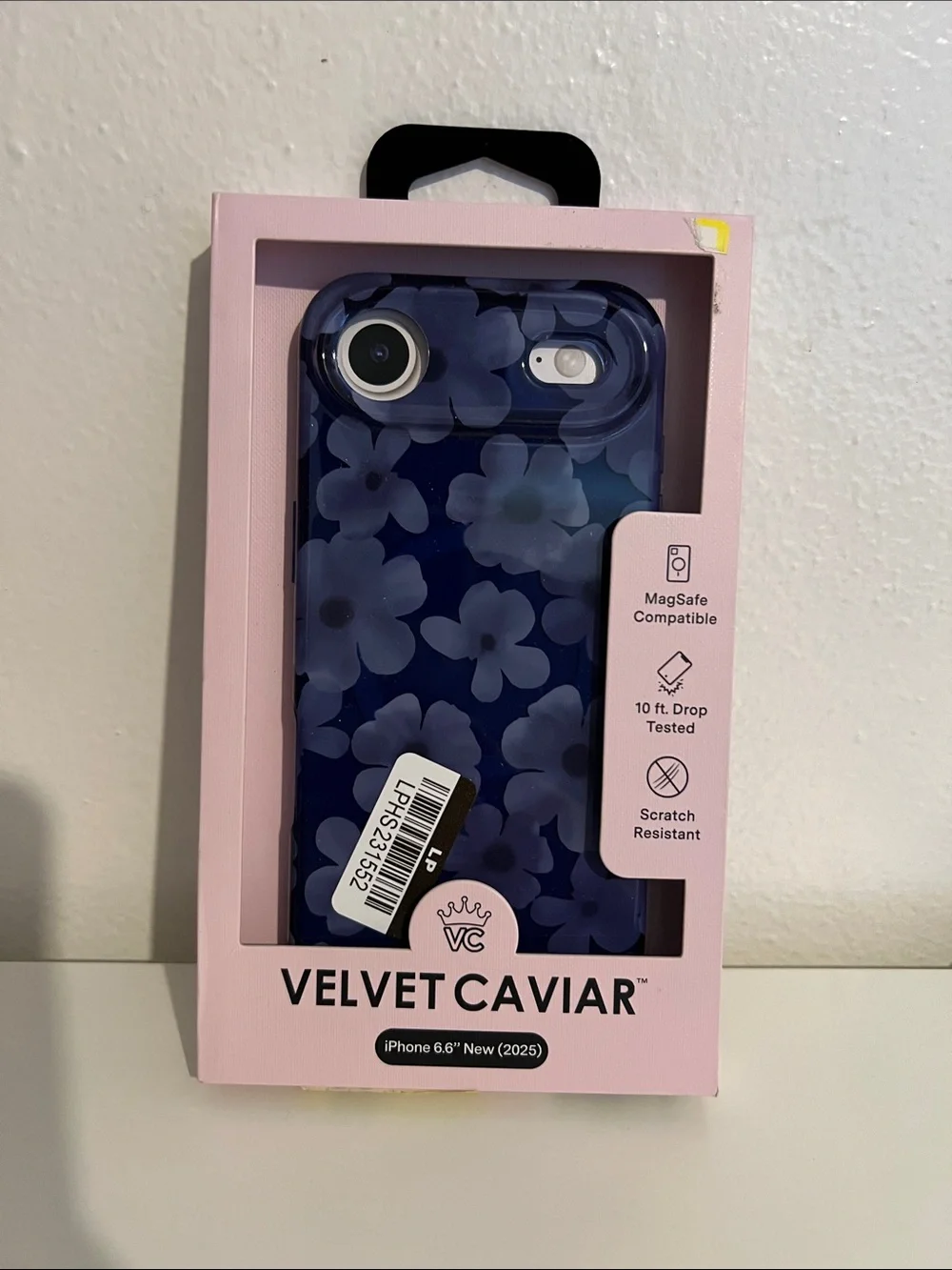 Velvet Caviar Navy Floral iPhone 6.6